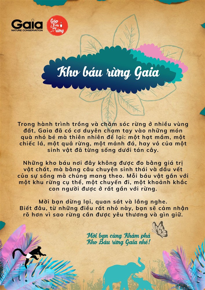  Kho báu rừng Gaia 