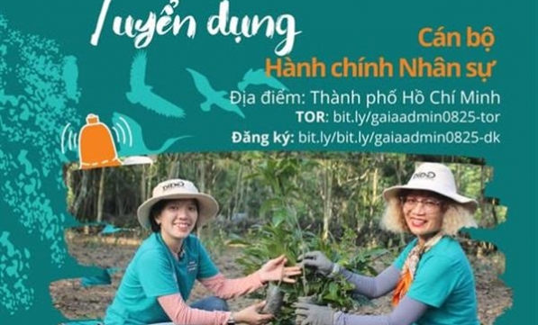 GAIA TUYỂN DỤNG CÁN BỘ HÀNH CHÍNH NHÂN SỰ 