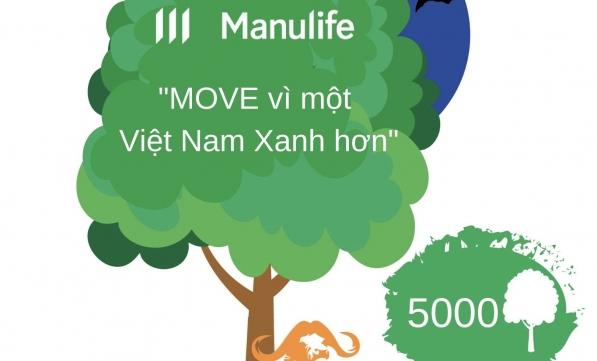 KHÉP LẠI CHIẾN DỊCH “MOVE vì Việt Nam Tốt Hơn Mỗi Ngày” - MANULIFE GÓP 5000 CÂY CHO RỪNG XUÂN LIÊN